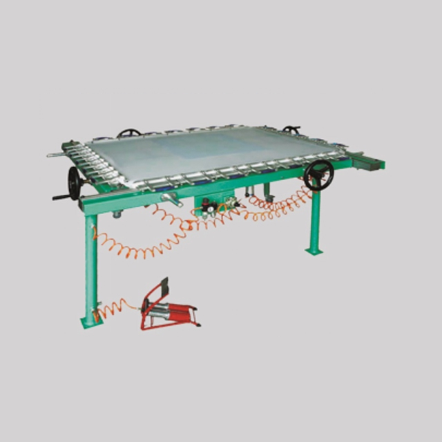 Flatbed Pneumatic Screen Stretcher