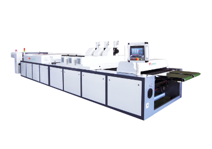 GST1050 Stop Cylinder Screen Printing Spot UV & Cold Foil Stamping Line