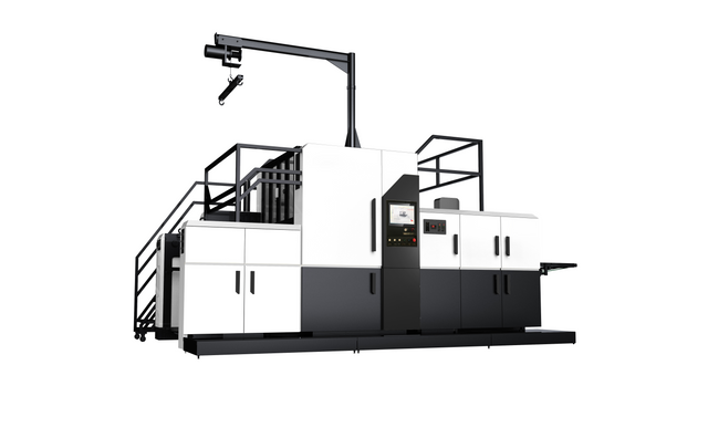 GST1060 Automatic Stop Cylinder Screen Hologram transfer Machine