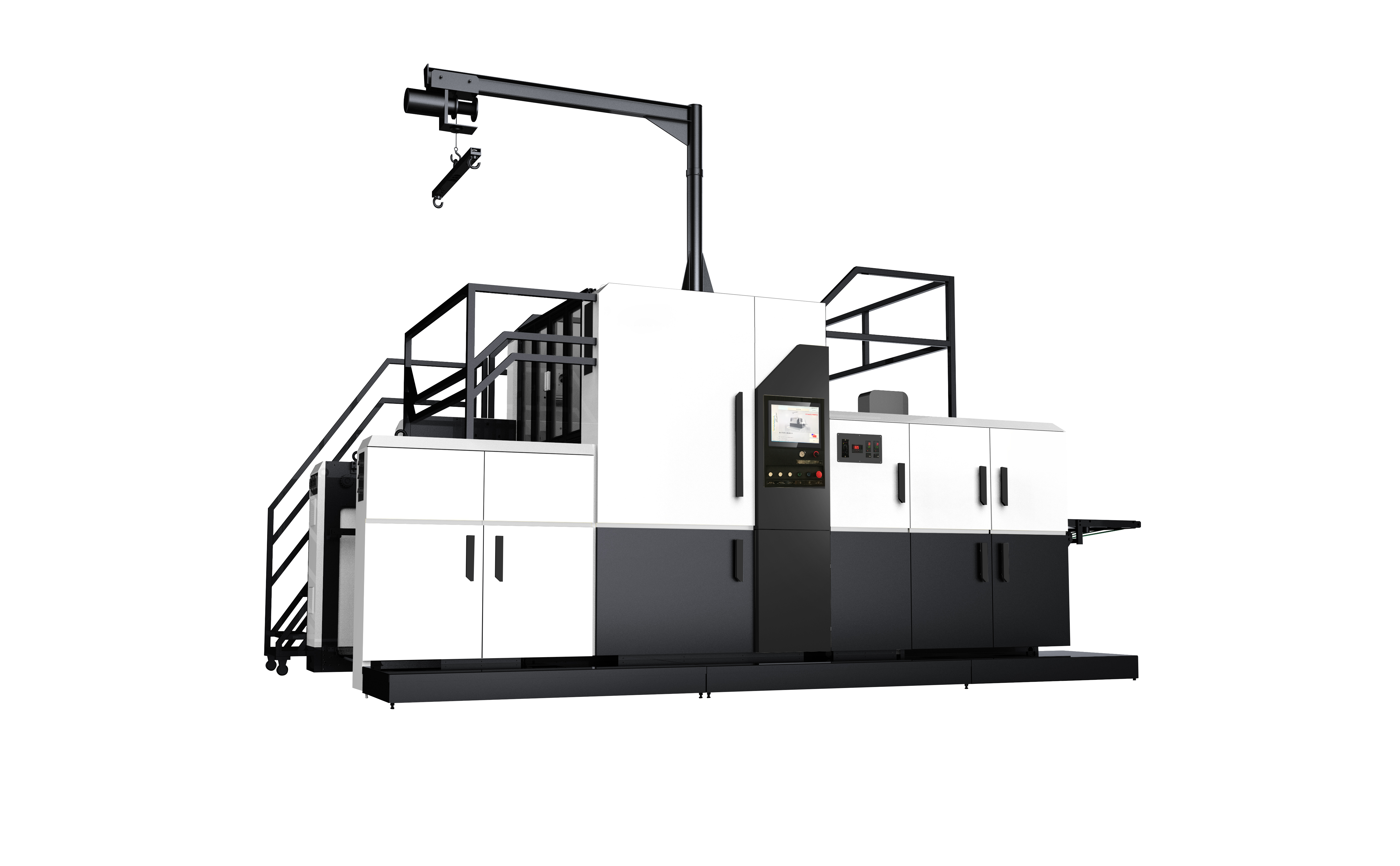 GST1060 Automatic Stop Cylinder Screen Hologram transfer Machine
