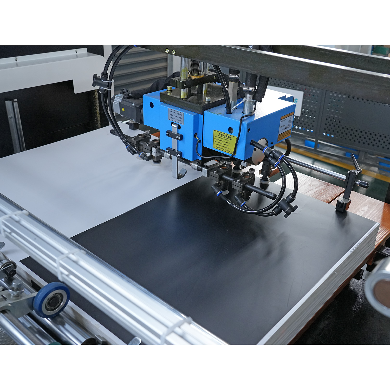 GST720 Automatic Stop Cylinder Screen Printing Line